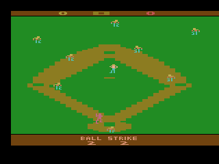Baseball screenshot 5 for Atari 2600